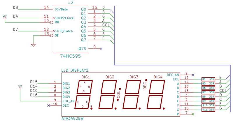 UV Box Schematic - Clock