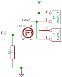 UV Box Schematic - Panel Control